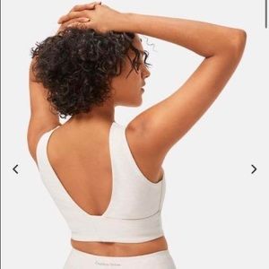 Outdoor Voices Venus Crop in Oatmeal